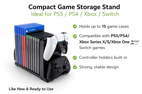 Game card box storage stand - game,
