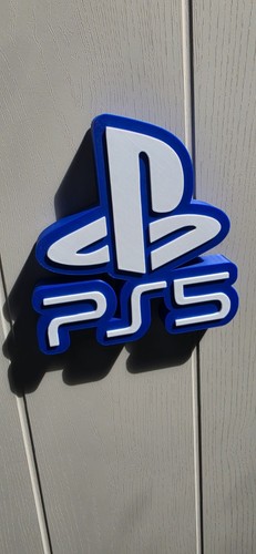 Playstation ps5 wall plaque - playstation,