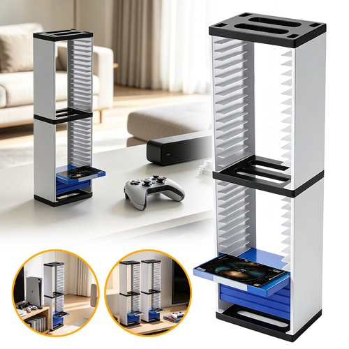 Game storage tower for - game, ps5