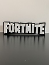 3D Fortnite Gaming Logo Wall