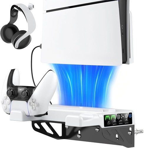 Ps5 wall mount kit with - mount,