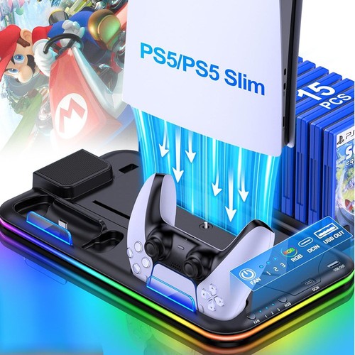 Ps5 rgb shelf wall mount - rgb,