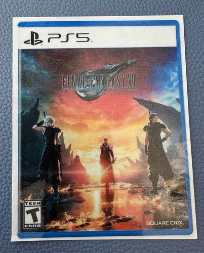 Final fantasy vii - ps5, retail