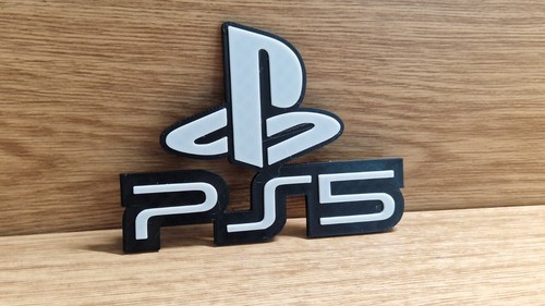 Ps5 playstation logo - logo, 3d